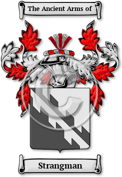 Strangman Family Crest Download (jpg) Legacy Series - 150 DPI