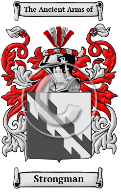 Strongman Family Crest/Coat of Arms