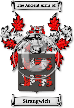 Strangwich Family Crest Download (jpg) Legacy Series - 150 DPI