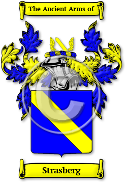 Strasberg Family Crest Download (jpg) Legacy Series - 150 DPI