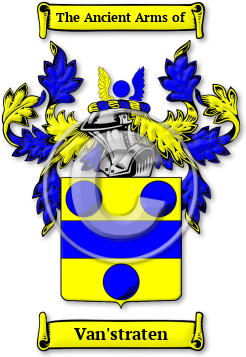 Van'straten Family Crest Download (JPG) Legacy Series - 600 DPI