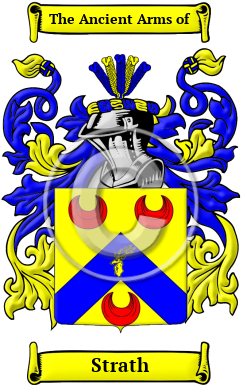 Strath Family Crest Download (JPG) Heritage Series - 600 DPI