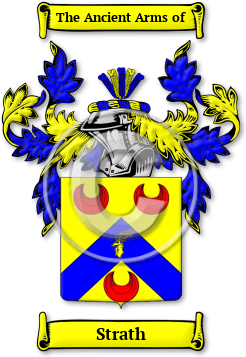 Strath Family Crest Download (jpg) Legacy Series - 150 DPI