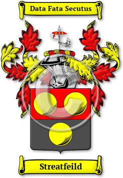 Streatfeild Family Crest Download (jpg) Legacy Series - 150 DPI