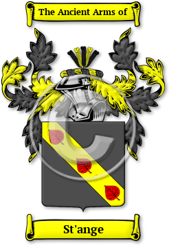St'ange Family Crest Download (JPG) Legacy Series - 300 DPI