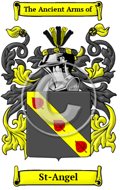 St-Angel Family Crest Download (JPG) Heritage Series - 300 DPI
