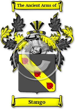 Stango Family Crest Download (jpg) Legacy Series - 150 DPI