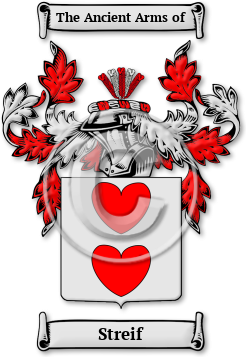 Streif Family Crest Download (JPG) Legacy Series - 600 DPI