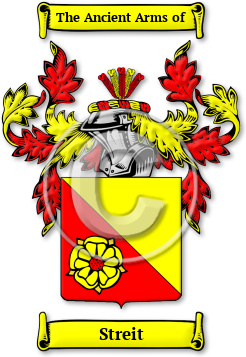Streit Family Crest Download (jpg) Legacy Series - 150 DPI