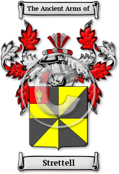 Strettell Family Crest Download (jpg) Legacy Series - 150 DPI