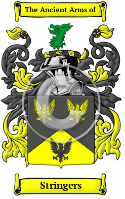 Stringers Family Crest/Coat of Arms