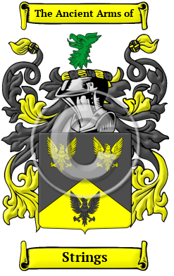 Strings Family Crest Download (JPG) Heritage Series - 600 DPI