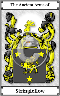 Stringfellow Family Crest Download (JPG)  Book Plated - 150 DPI
