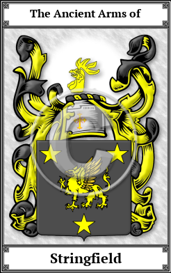 Stringfield Family Crest Download (JPG)  Book Plated - 150 DPI