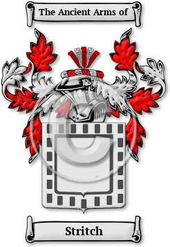 Stritch Family Crest Download (jpg) Legacy Series - 150 DPI