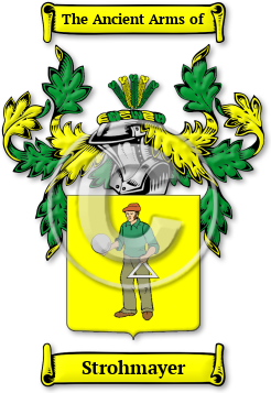 Strohmayer Family Crest Download (jpg) Legacy Series - 150 DPI