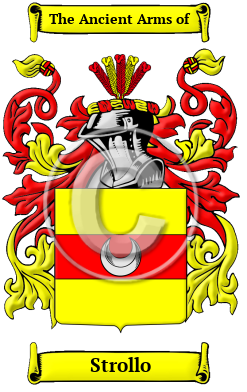 Strollo Family Crest Download (JPG) Heritage Series - 600 DPI