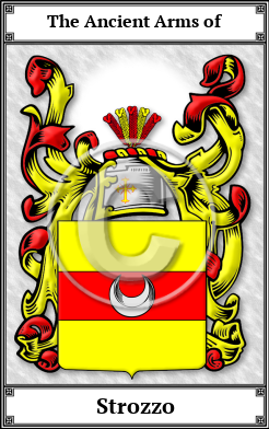 Strozzo Family Crest Download (JPG)  Book Plated - 150 DPI