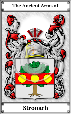 Stronach Family Crest Download (JPG)  Book Plated - 150 DPI