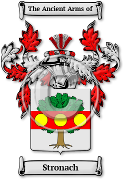 Stronach Family Crest Download (jpg) Legacy Series - 150 DPI