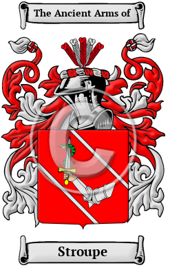 Stroupe Family Crest Download (JPG) Heritage Series - 600 DPI