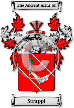Struppi Family Crest Download (jpg) Legacy Series - 150 DPI