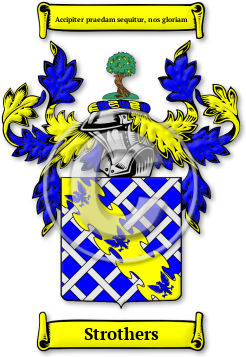 Strothers Family Crest Download (jpg) Legacy Series - 150 DPI