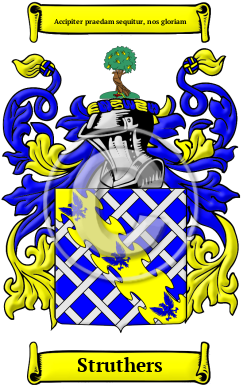 Struthers Family Crest Download (JPG) Heritage Series - 600 DPI