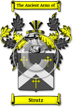 Strutz Family Crest Download (JPG) Legacy Series - 300 DPI