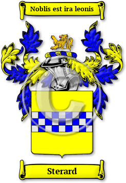 Sterard Family Crest Download (JPG) Legacy Series - 300 DPI