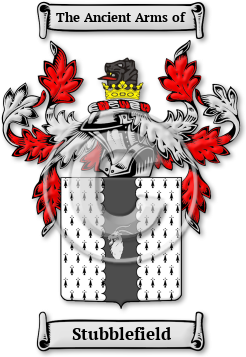 Stubblefield Family Crest Download (jpg) Legacy Series - 150 DPI