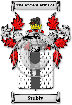 Stubly Family Crest Download (JPG) Legacy Series - 600 DPI