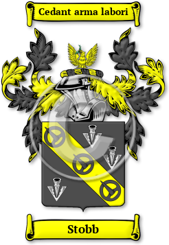 Stobb Family Crest Download (jpg) Legacy Series - 150 DPI