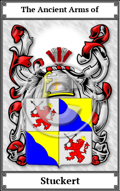 Stuckert Family Crest Download (JPG)  Book Plated - 150 DPI