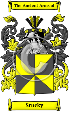 Stucky Family Crest Download (JPG) Heritage Series - 600 DPI