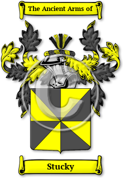 Stucky Family Crest Download (jpg) Legacy Series - 150 DPI