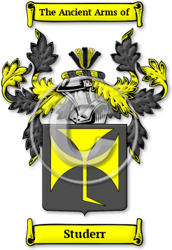 Studerr Family Crest Download (jpg) Legacy Series - 150 DPI