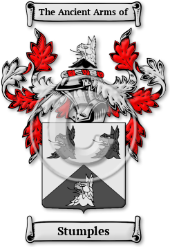 Stumples Family Crest Download (jpg) Legacy Series - 150 DPI