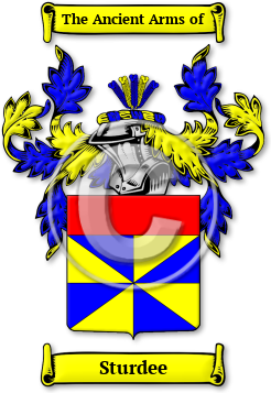 Sturdee Family Crest Download (jpg) Legacy Series - 150 DPI