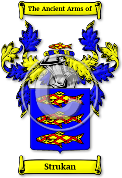 Strukan Family Crest Download (JPG) Legacy Series - 600 DPI
