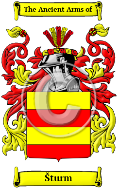 Šturm Family Crest Download (JPG) Heritage Series - 300 DPI