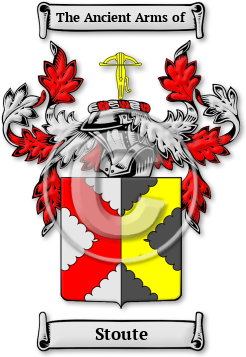 Stoute Family Crest Download (jpg) Legacy Series - 150 DPI