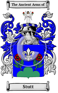 Stutt Family Crest Download (JPG) Heritage Series - 600 DPI