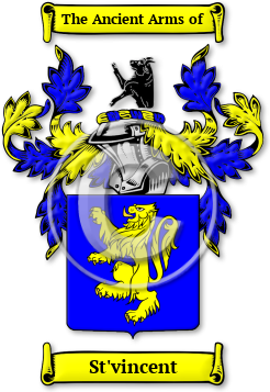 St'vincent Family Crest Download (jpg) Legacy Series - 150 DPI