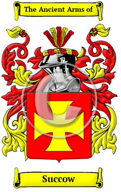 Succow Family Crest Download (JPG) Heritage Series - 600 DPI