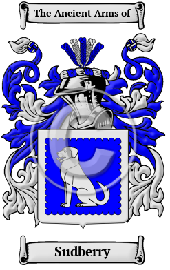Sudberry Family Crest/Coat of Arms
