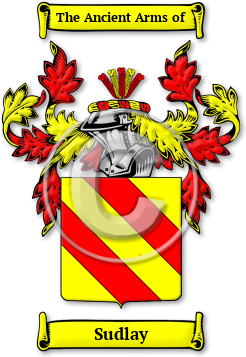 Sudlay Family Crest Download (JPG) Legacy Series - 600 DPI