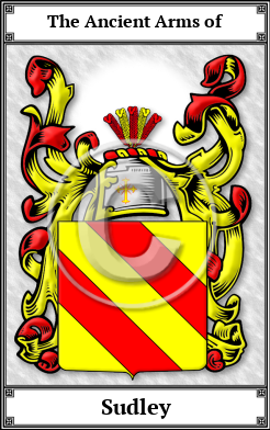 Sudley Family Crest Download (JPG) Book Plated - 600 DPI
