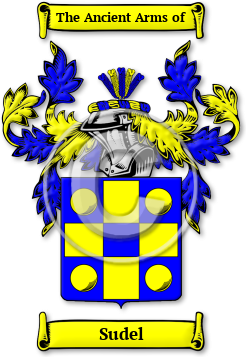 Sudel Family Crest Download (jpg) Legacy Series - 150 DPI