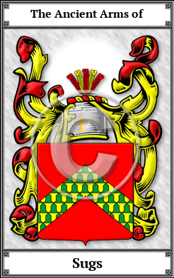 Sugs Family Crest Download (JPG)  Book Plated - 150 DPI